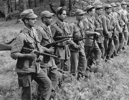 Soldiers of the National Liberation Army during the Algerian War of Independence, 1958. Museum of African Art (Belgrade)