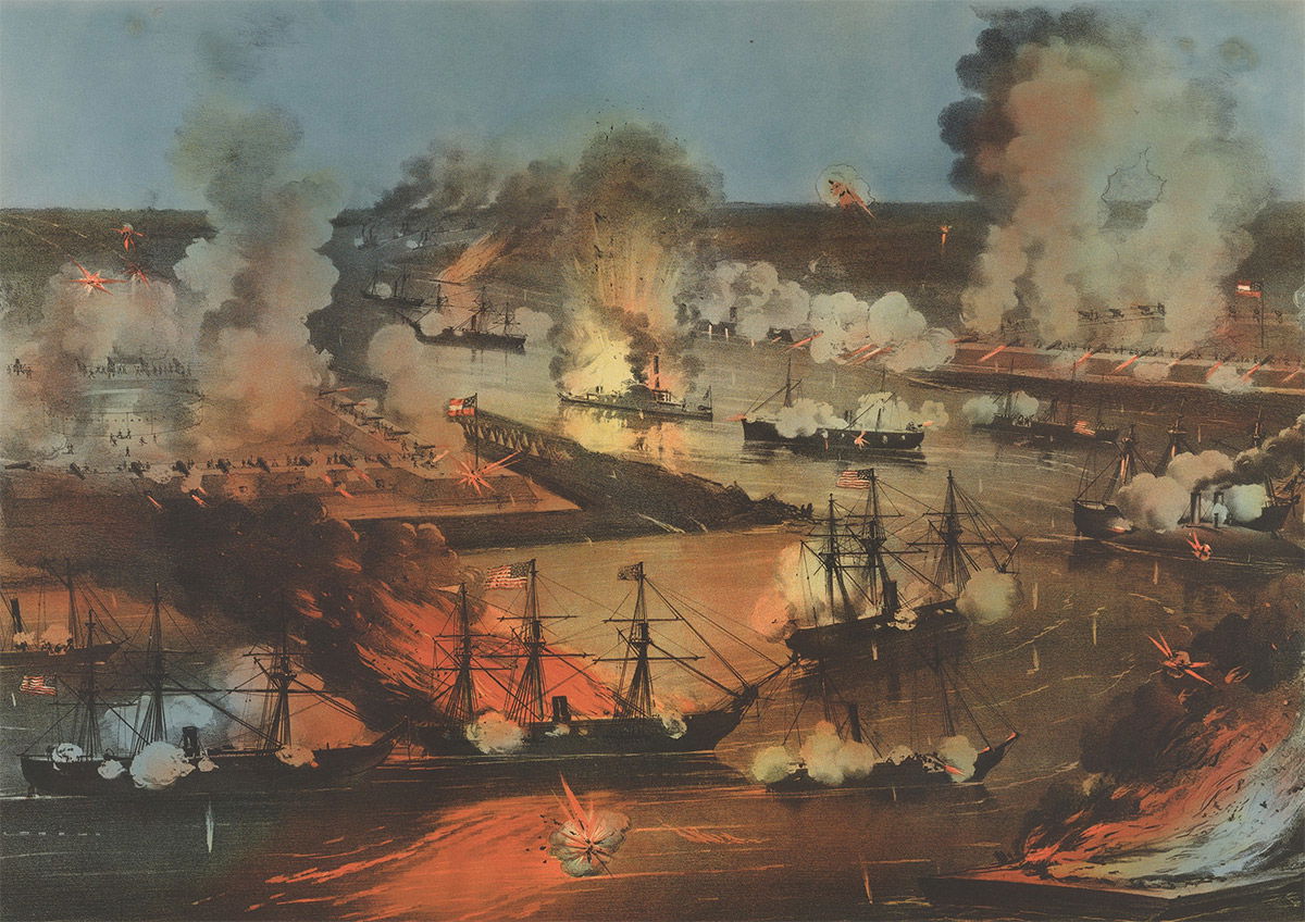 The capture of New Orleans, 24 April 1862. The capture of New Orleans, 24 April 1862.