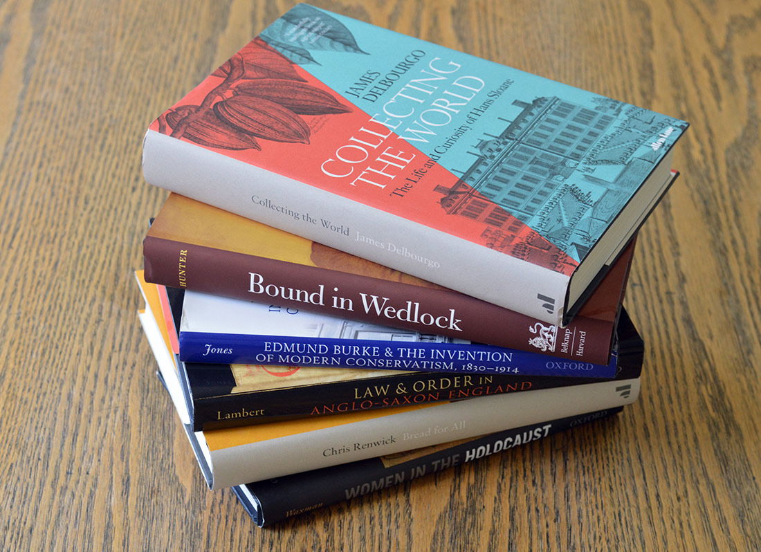 The shortlisted books. The shortlisted books.