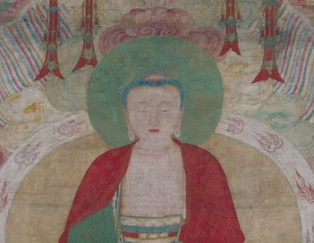 Seated Amitabha Buddha, Ming dynasty China, c.1600. The Cleveland Museum of Art. Public Domain.
