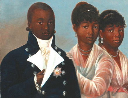 Jacques-Victor, Françoise-Améthisse and Anne-Athénaïre Christophe. Anonymous, c.1810.