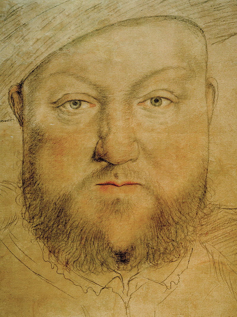 Henry VIII c.1540, by Hans Holbein the Younger. Henry VIII c.1540, by Hans Holbein the Younger.