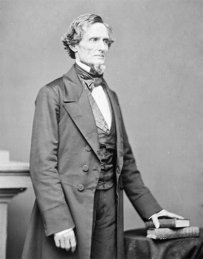 Jefferson Davis in 1861 Jefferson Davis in 1861