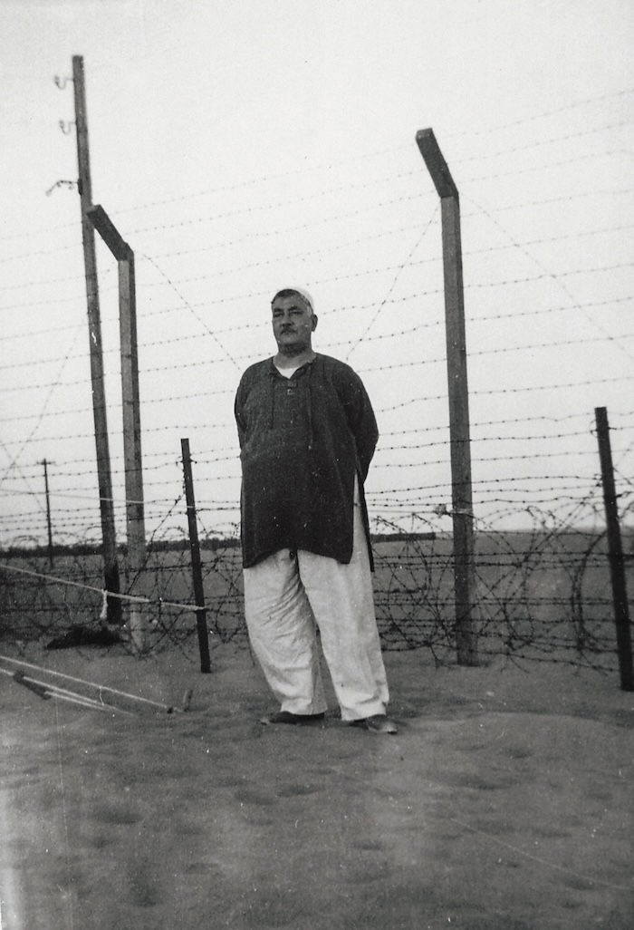 Umar al-Tilimsani at Camp Wahat, 1950s. Courtesy of Matthias Ghyoot.