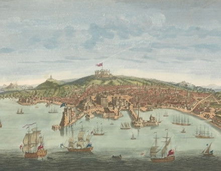 ‘A Perspective View of the City of Naples’, by Thomas Bowles III, 18th century. Yale Center for British Art, Paul Mellon Collection. Public Domain.