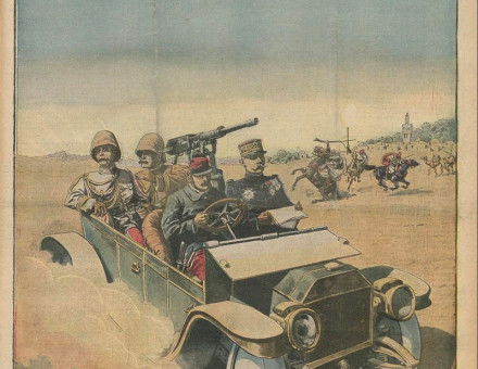 General Lyautey reaches Marrakesh, Le Petit Journal, October 1912