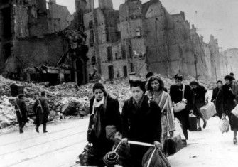 Refugees in 1945