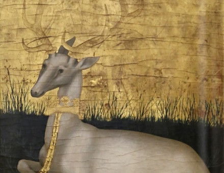 The Wilton Diptych on display at the National Gallery. Sailko (CC BY 3.0).