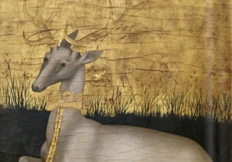 The Wilton Diptych on display at the National Gallery. Sailko (CC BY 3.0).