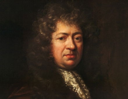 Portrait of Samuel Pepys by John Riley, late 17th century. Yale University Art Gallery. Public Domain.