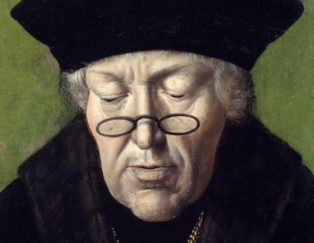 Thomas More reading a book, Flemish, 16th century. Photo Josse/Bridgeman Images.