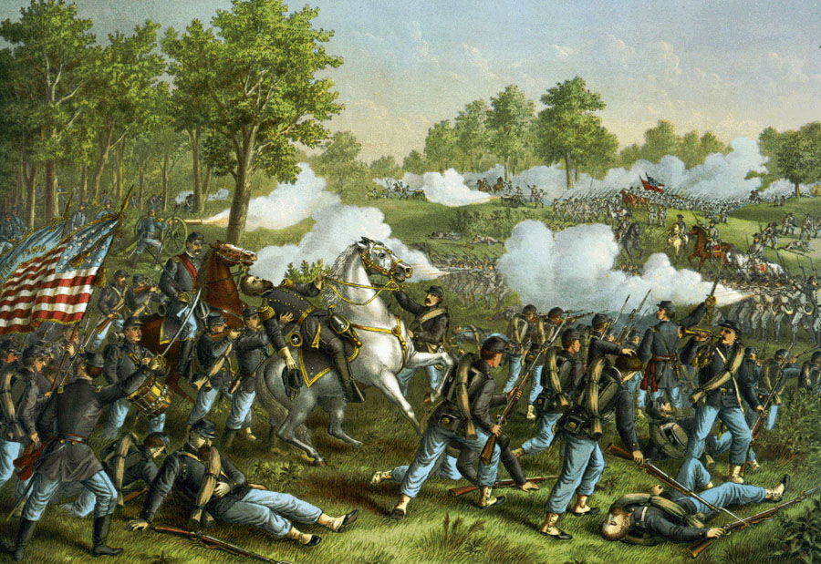 Battle of Wilson's Creek, 10th August, 1861 (c.1893) Battle of Wilson's Creek, 10th August, 1861 (c.1893)