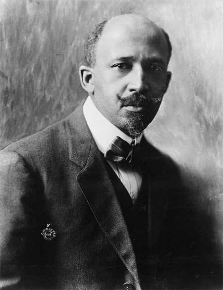 W. E. B. Du Bois, co-founder of the NAACP, in 1918 W. E. B. Du Bois, co-founder of the NAACP, in 1918