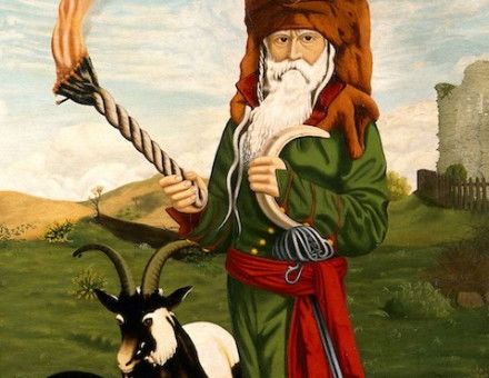 William Price of Llantrisant in druidic costume, by A.C. Hemming, 1918. Wellcome Collection. Public Domain.